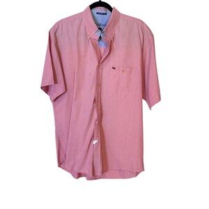 BB Classic Men's Casual Pink Button Down Shirt